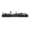 Standing Skyline Assen Black