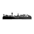 Standing Skyline Assen Zwart Glanzend