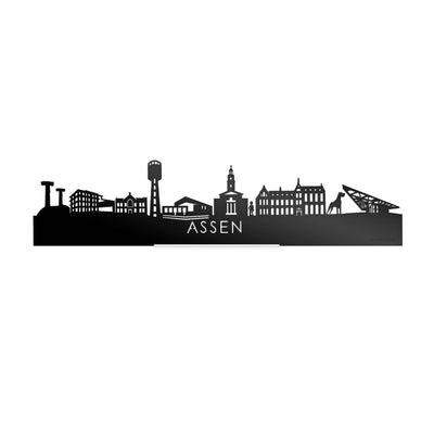 Standing Skyline Assen Zwart Glanzend