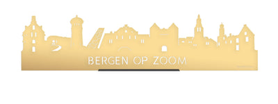 Standing Skyline Bergen op Zoom Goud Metallic