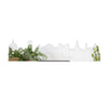 Standing Skyline Bergen op Zoom Spiegel gerecycled kunststof cadeau decoratie relatiegeschenk van WoodWideCities