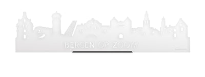 Standing Skyline Bergen op Zoom Wit Glanzend