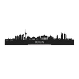 Standing Skyline Berlijn Black houten cadeau decoratie relatiegeschenk van WoodWideCities