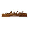 Standing Skyline Breda Palissander 40 cm  houten cadeau decoratie relatiegeschenk van WoodWideCities