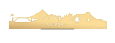 Standing Skyline Curaçao Gold Metallic