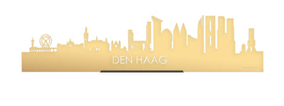 Standing Skyline Den Haag Goud Metallic