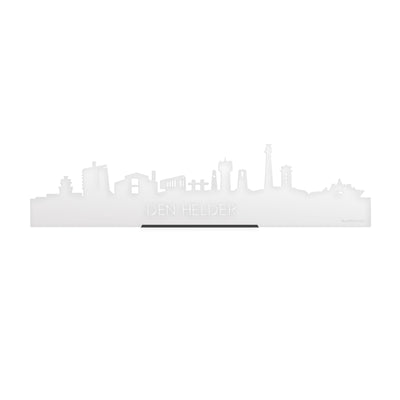 Standing Skyline Den Helder White Glossy