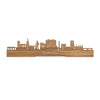 Standing Skyline Durham Eiken houten cadeau decoratie relatiegeschenk van WoodWideCities
