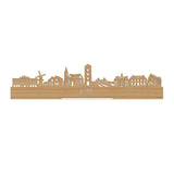 Standing Skyline Ede Bamboe houten cadeau decoratie relatiegeschenk van WoodWideCities