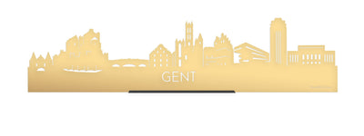 Standing Skyline Gent Gold Metallic