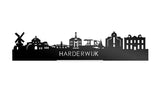 Standing Skyline Harderwijk Zwart Glanzend