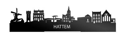 Standing Skyline Hattem Zwart Glanzend