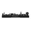 Standing Skyline Hilversum Black