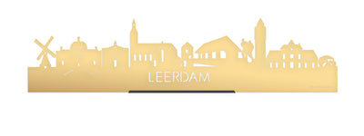Standing Skyline Leerdam Gold Metallic