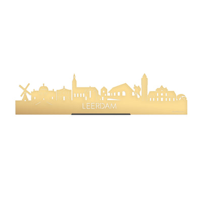 Standing Skyline Leerdam Goud Metallic