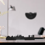 Standing Skyline Maastricht Black houten cadeau decoratie relatiegeschenk van WoodWideCities