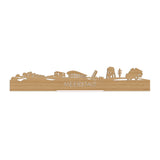 Standing Skyline Meerstad Bamboe houten cadeau decoratie relatiegeschenk van WoodWideCities
