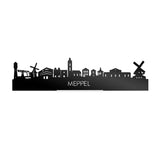 Standing Skyline Meppel Zwart Glanzend