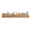 Standing Skyline Middelburg Eiken houten cadeau decoratie relatiegeschenk van WoodWideCities