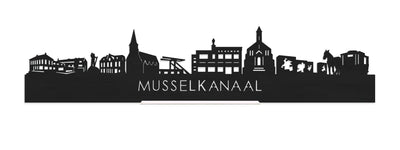 Standing Skyline Musselkanaal Black
