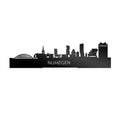 Standing Skyline Nijmegen Zwart Glanzend