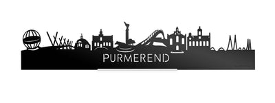 Standing Skyline Purmerend Zwart Glanzend