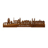 Standing Skyline Roermond Palissander houten cadeau decoratie relatiegeschenk van WoodWideCities