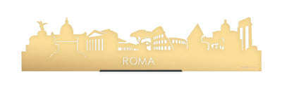 Standing Skyline Rome Gold Metallic