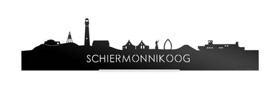 Standing Skyline Schiermonnikoog Black Glossy
