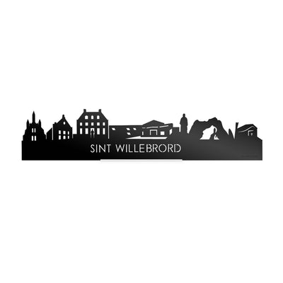 Standing Skyline Sint Willebrord Black Glossy
