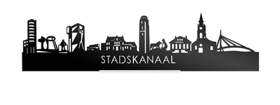 Standing Skyline Stadskanaal Zwart Glanzend