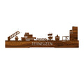 Standing Skyline Terneuzen Palissander