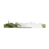 Standing Skyline Texel Spiegel gerecycled kunststof cadeau decoratie relatiegeschenk van WoodWideCities
