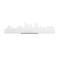 Standing Skyline Utrecht Wit Glanzend