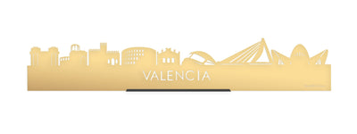 Standing Skyline Valencia Gold Metallic