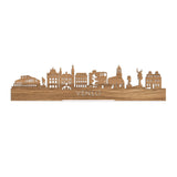 Standing Skyline Venlo Eiken houten cadeau decoratie relatiegeschenk van WoodWideCities