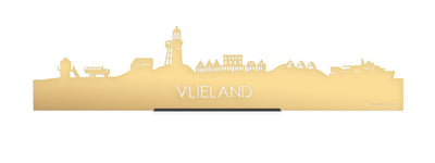 Standing Skyline Vlieland Gold Metallic