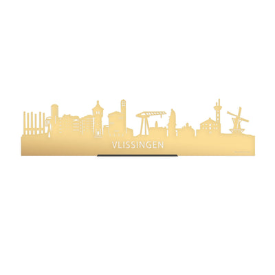 Standing Skyline Vlissingen Gold Metallic