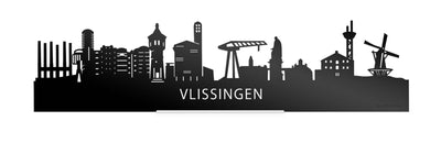 Standing Skyline Vlissingen Black Glossy