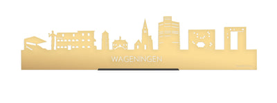 Standing Skyline Wageningen Goud Metallic