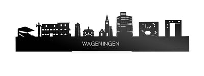 Standing Skyline Wageningen Zwart Glanzend