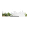 Standing Skyline Zaanstreek Spiegel gerecycled kunststof cadeau decoratie relatiegeschenk van WoodWideCities